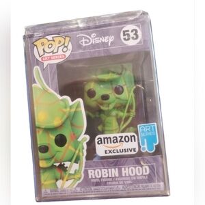 Funko Pop! #53 Disney Art Series Robin Hood Amazon Exclusive w/ Case